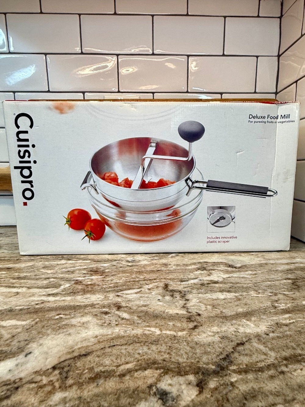Cuisipro Deluxe Food Mill 🍅 Stainless Steel | New In Open Box 🥕